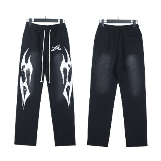 Hellstar Distressed Terry Cloth High Street Retro Sweatpants